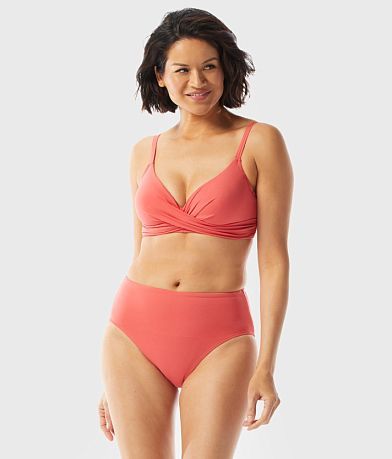 Coco Reef® Diamond Underwire Swim Top front view