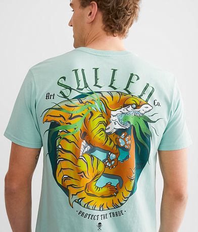 Sullen Tiger Belly T-Shirt back view