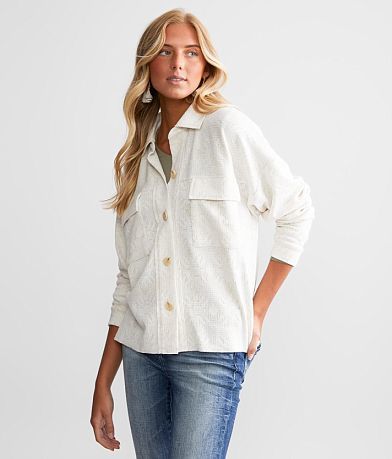 BKE Textured Knit Shirt FULL_RIGHT_SIDE