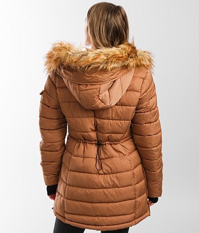 Steve Madden Puffer Coat BACK