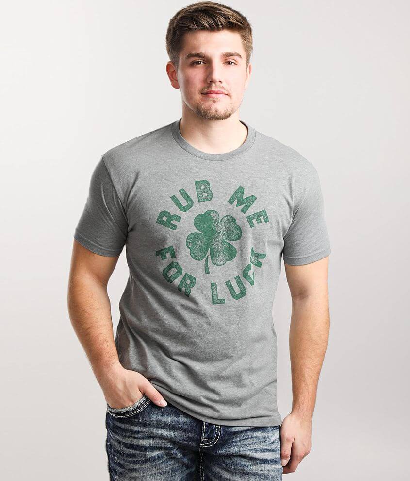 Buzz Rub Me For Luck T-Shirt front view