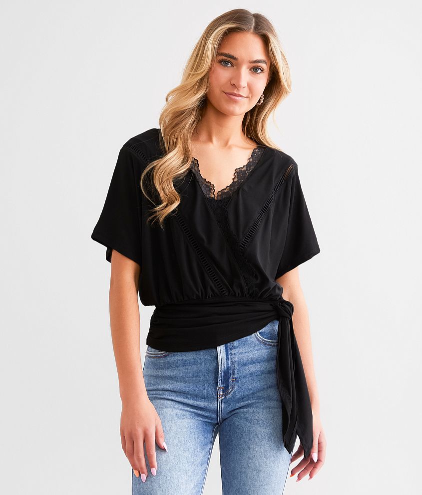 Daytrip Surplice Dolamn Top