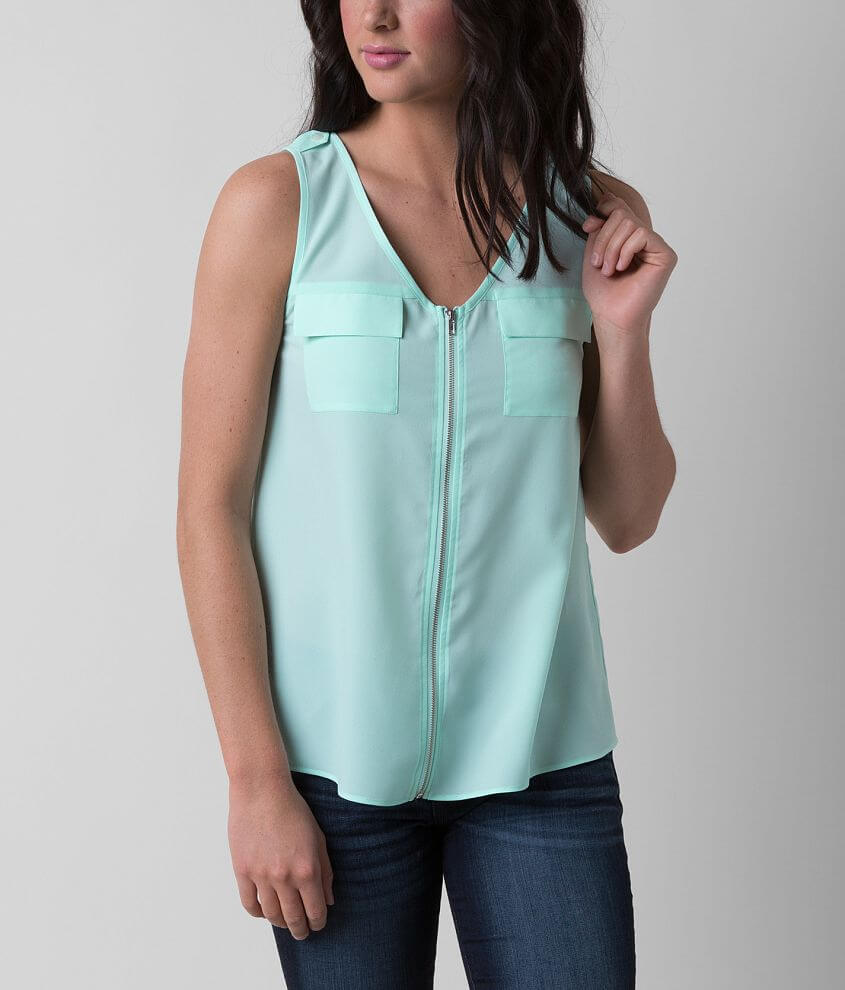 Gauze Tank Top
 Daytrip Gauze Tank Top Women s Tank Tops in Aqua