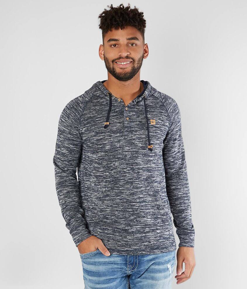 tentree Irvin Hooded Henley Sweatshirt Men's Sweatshirts in