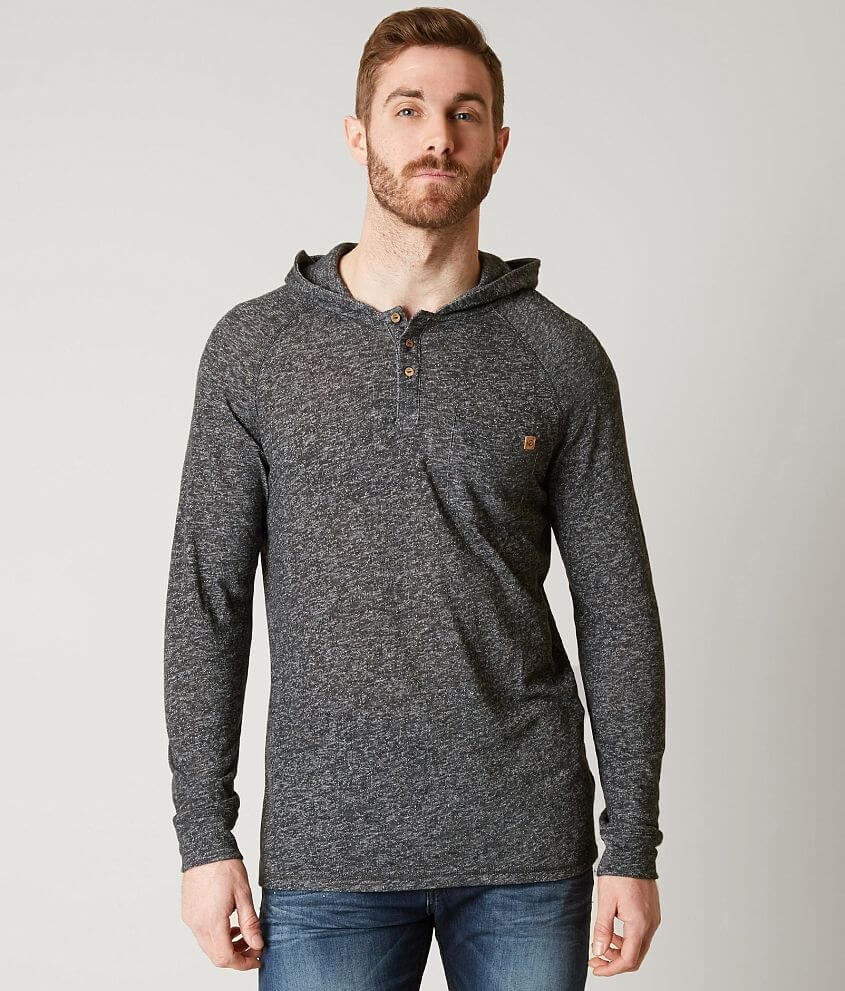 tentree Fire Vine Henley Sweater front view