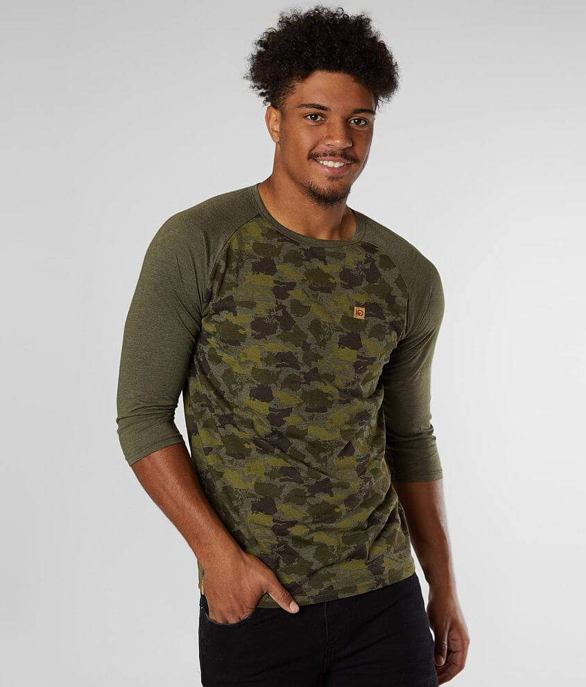 tentree Camo T-Shirt front view