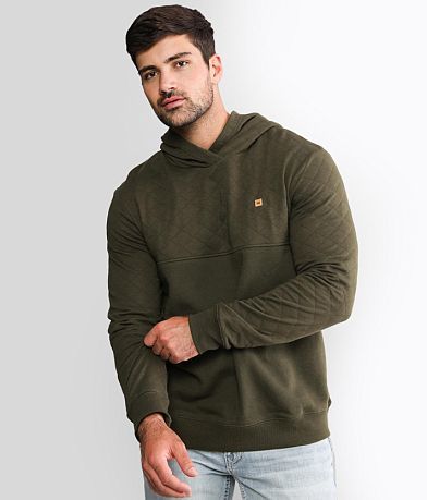 tentree Quilted Knit Hooded Sweatshirt front view