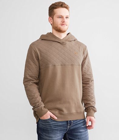 tentree Quilted Knit Hooded Sweatshirt front view