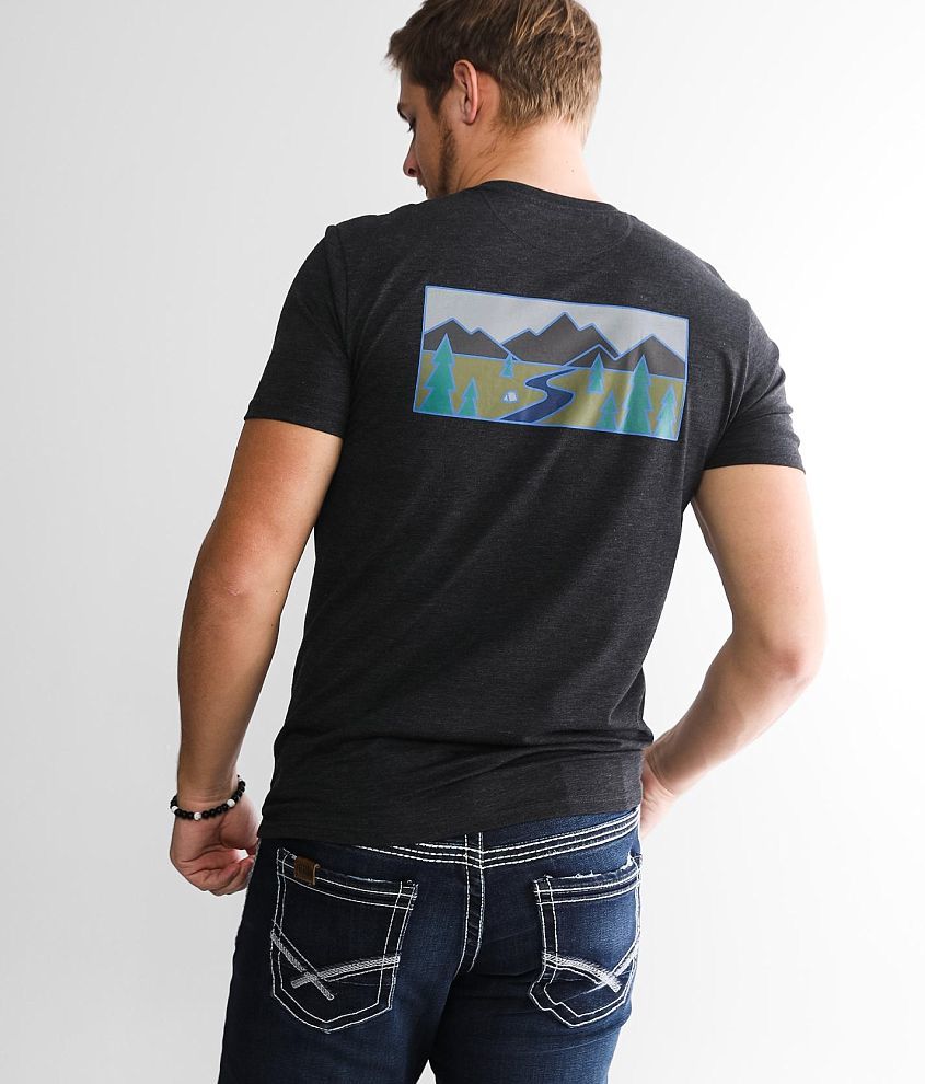 tentree Into The Outdoors T-Shirt front view