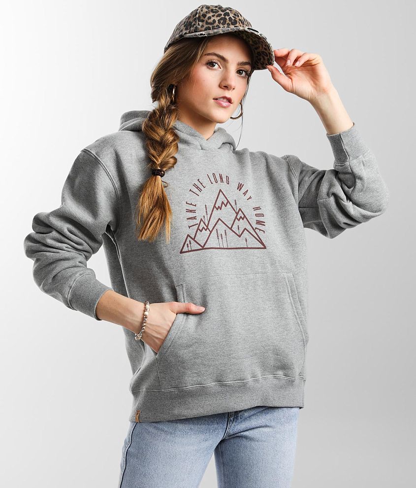 tentree Long Way Home Hooded Sweatshirt front view