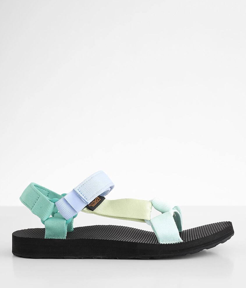 Teva Original Universal Sandal - Women's Shoes in Light Green Multi ...