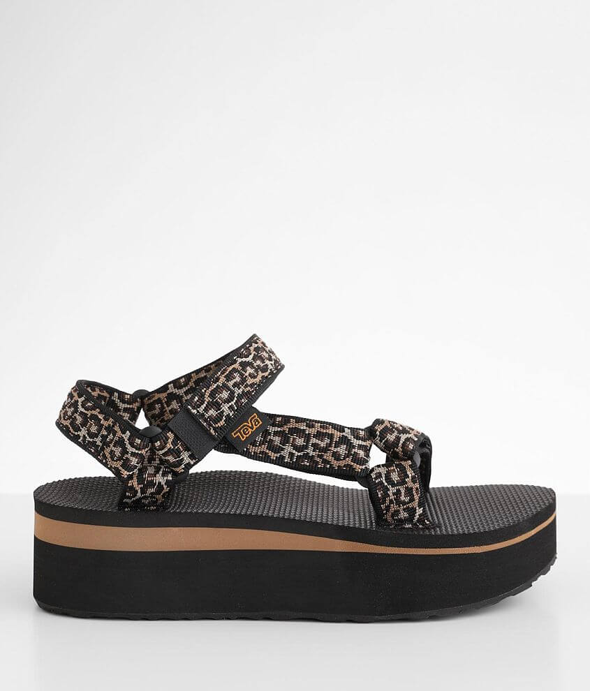 Leopard print hot sale tevas