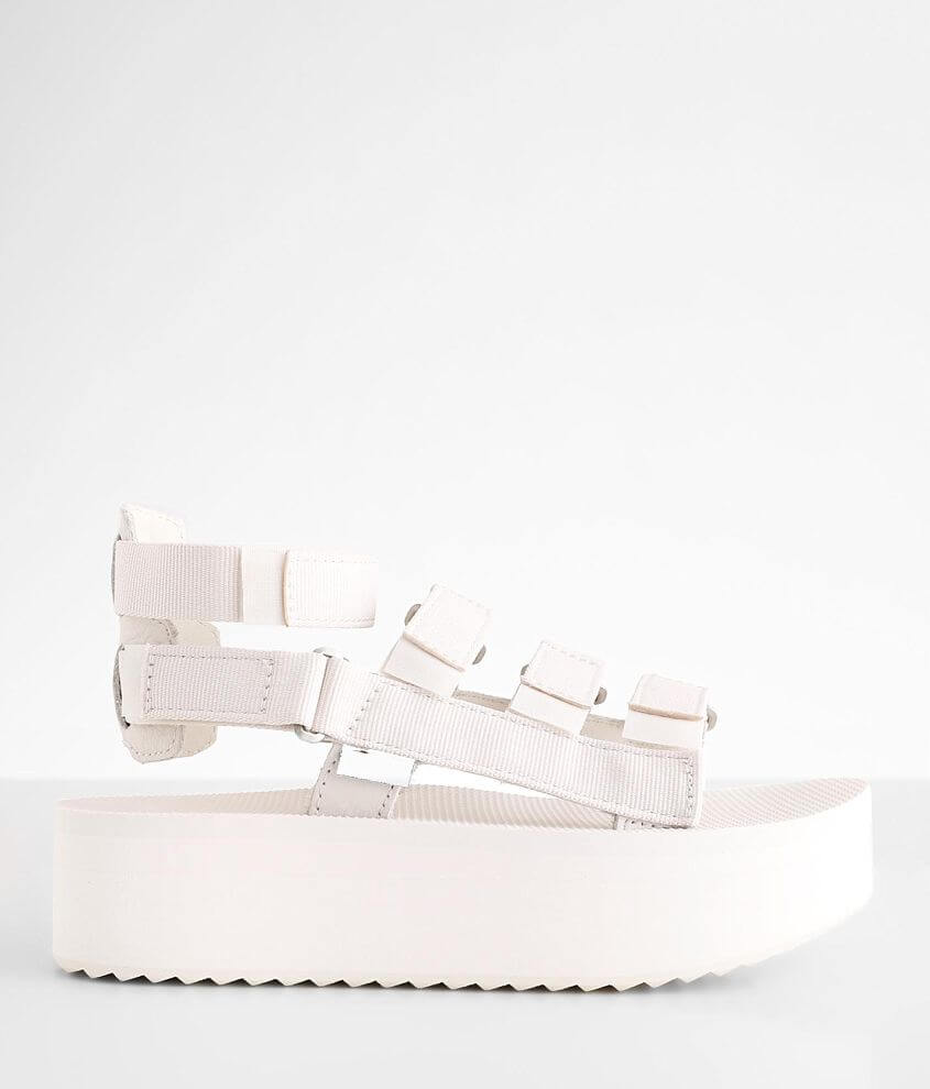 Teva Flatform Mevia Sandal - Women's Shoes in Jet Steam | Buckle