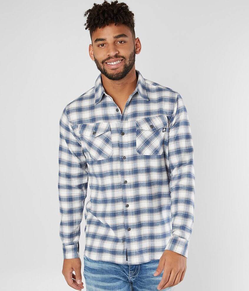 Hi-Tec® Adirondack Flannel Shirt - Men's Shirts in Ensign Blue | Buckle