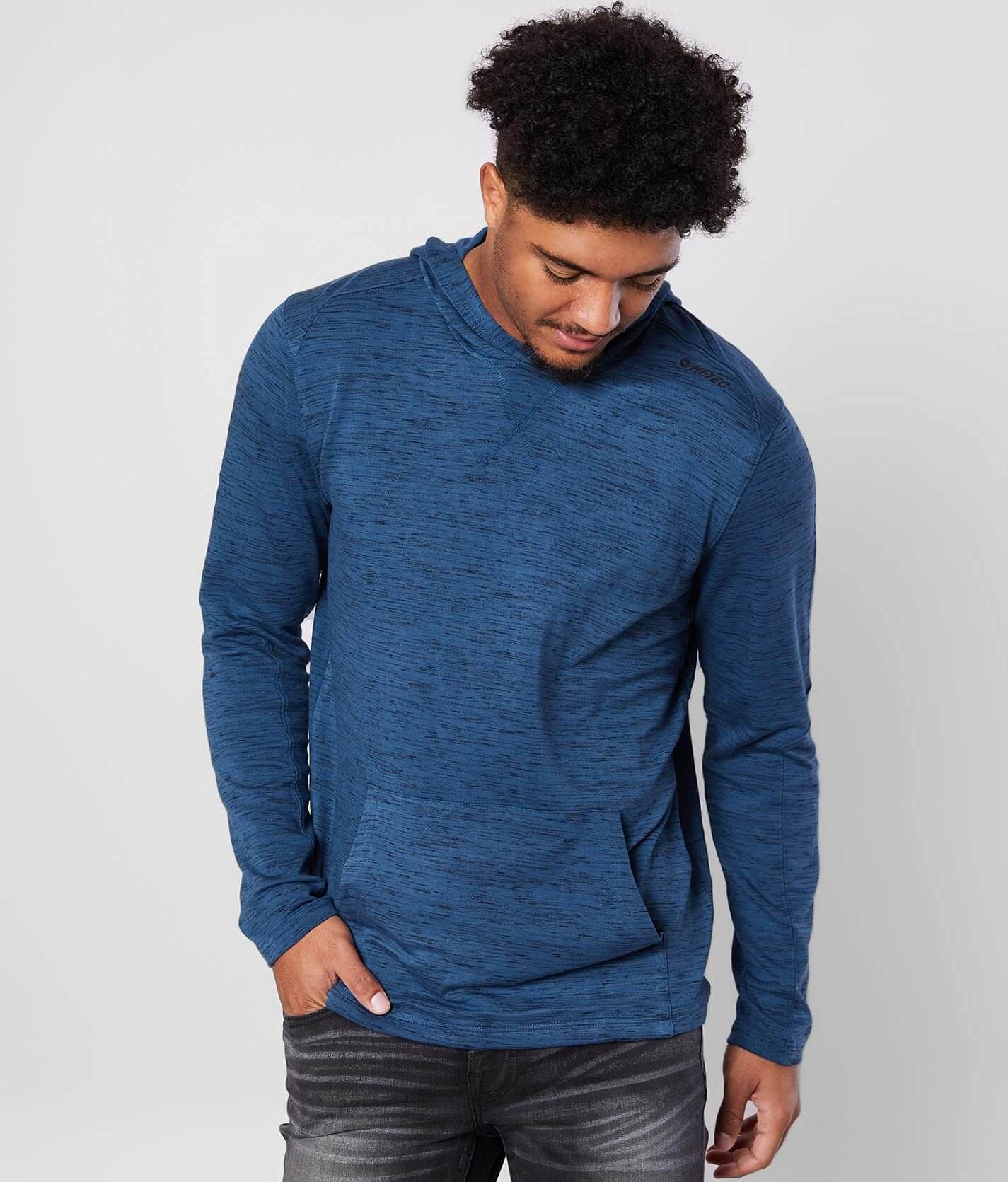 Hi-Tec® Davis Marled Hoodie - Men's Sweatshirts in Ensign Blue | Buckle