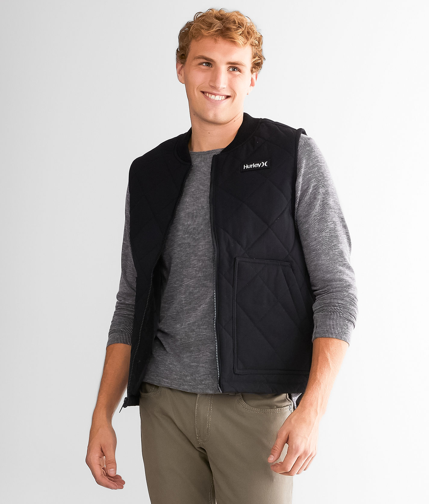 Hurley Tahoe ThermalWall™ Vest - Men's Coats & Jackets in Black