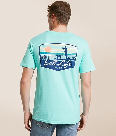 Salt Life Doggy Paddle T-Shirt front view