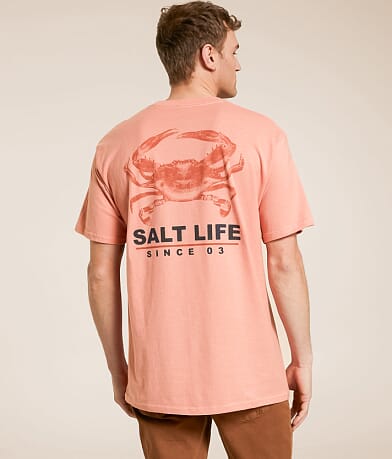 Salt Life Crab Life T-Shirt front view