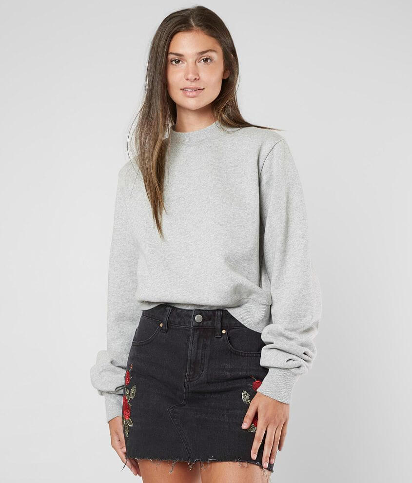 KENDALL &#43; KYLIE Open Back Sweatshirt front view