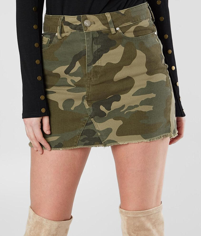 Jean 2024 camo skirt