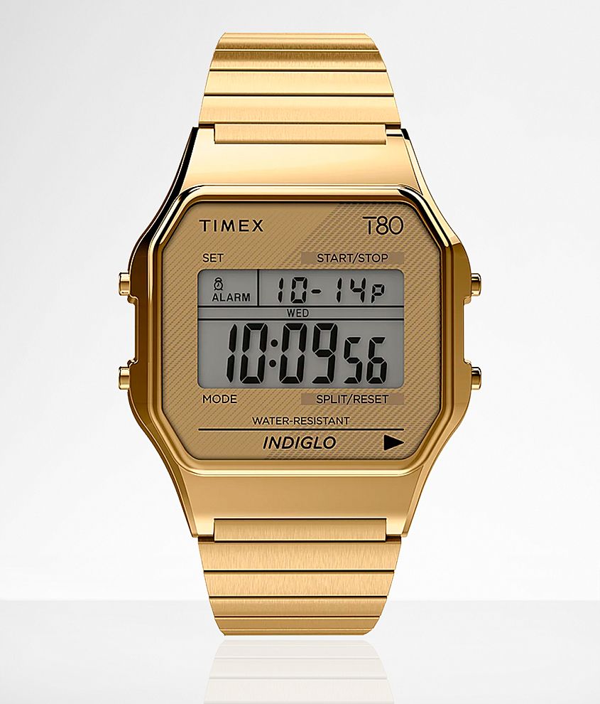 Timex watch outlet gold price