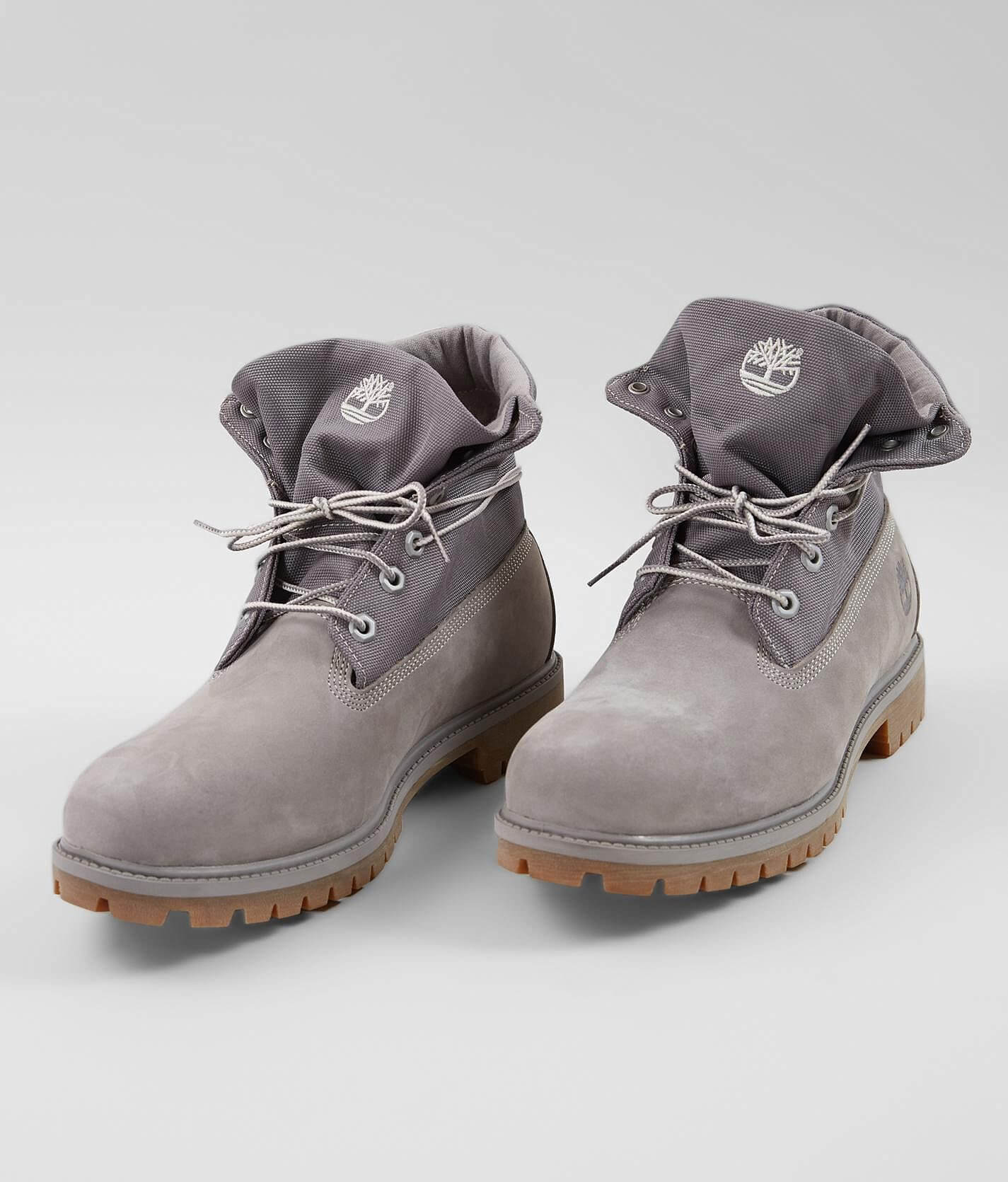 stap Voorkomen kiespijn Timberland® Icon Roll-Top Leather Boot - Men's Shoes in Light Grey | Buckle