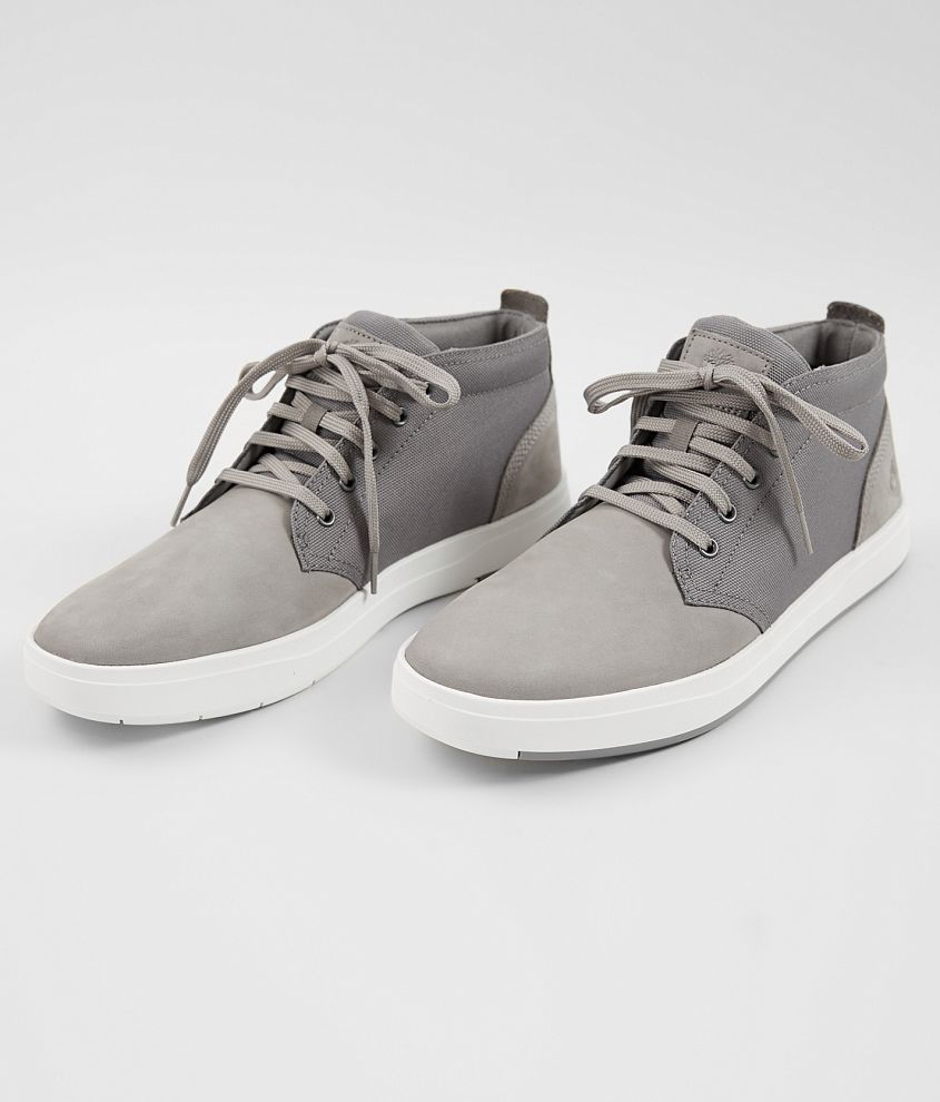 Timberland® Davis Square Leather Sneaker - Men's Shoes in Medium Grey ...