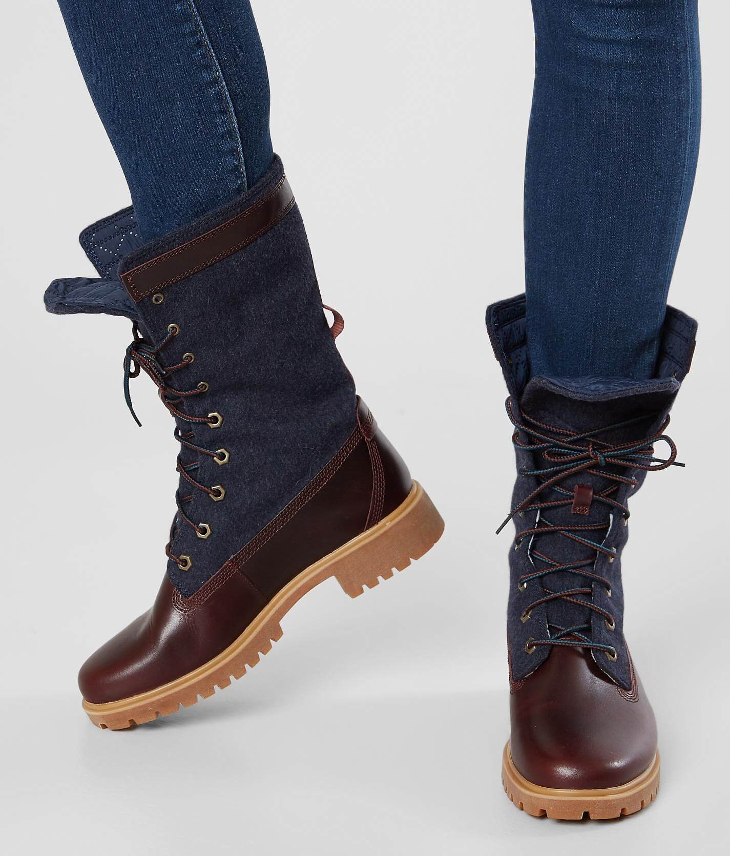 timberland long boots