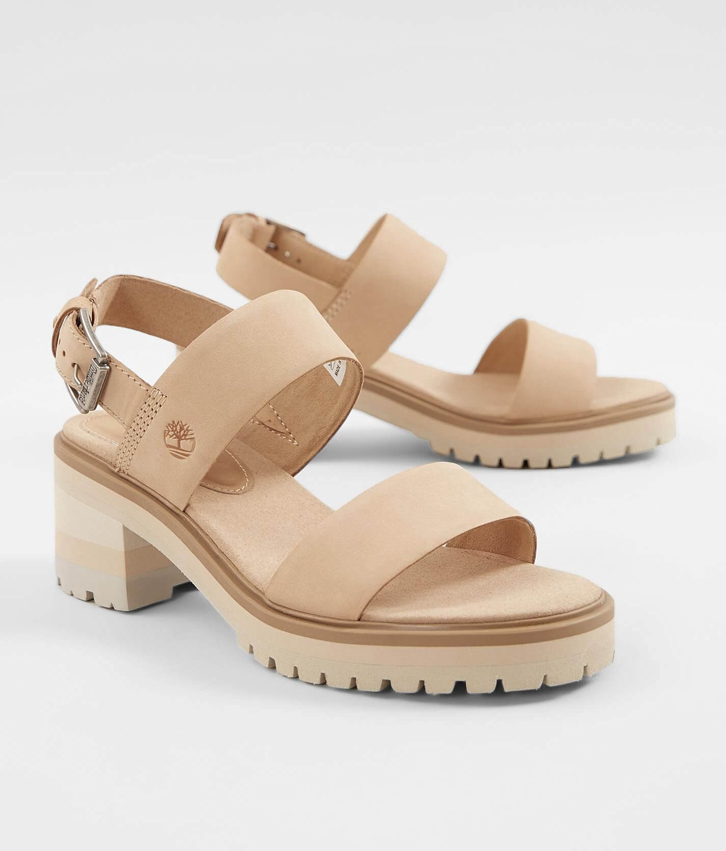 Timberland Violet Marsh Leather Sandal Women s Shoes in Light