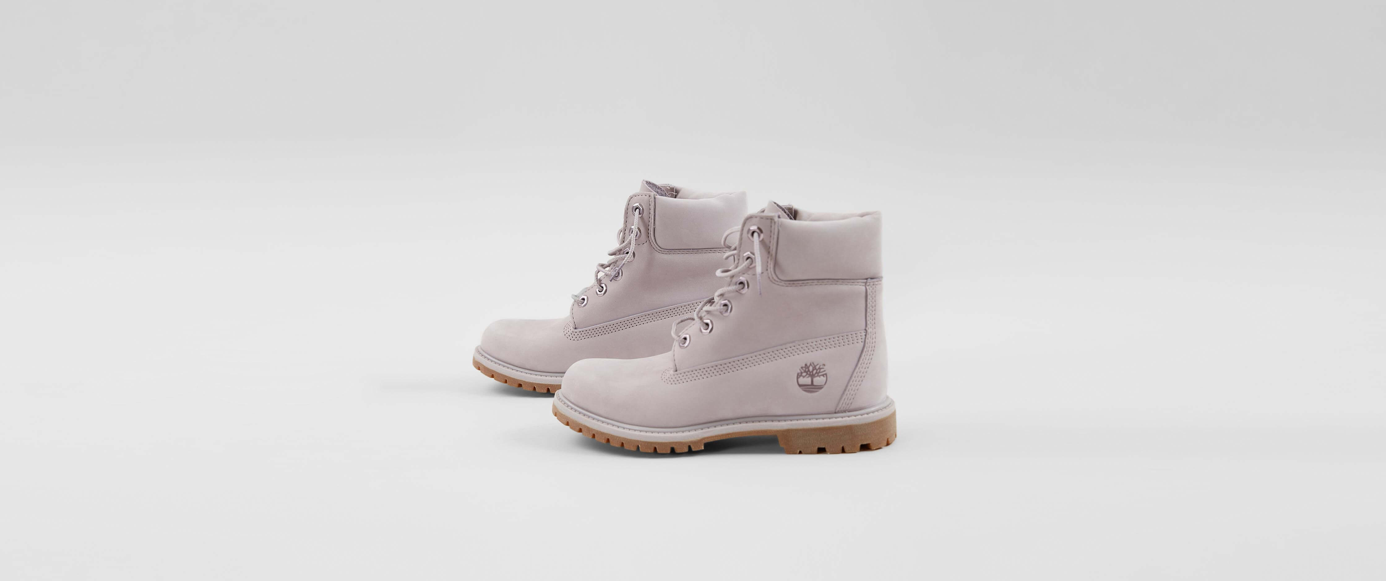 timberland light lilac nubuck