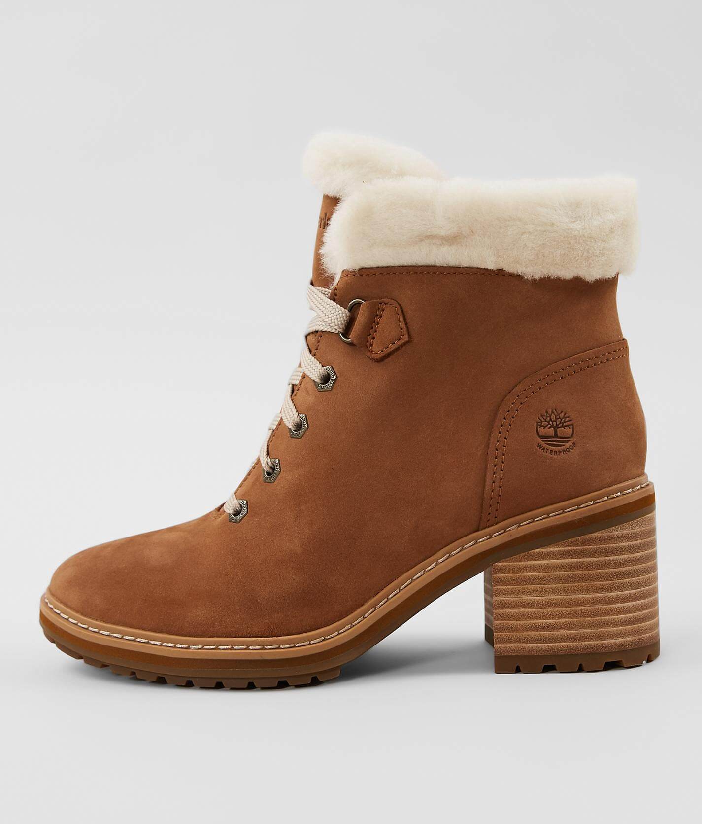 timberland rust nubuck womens