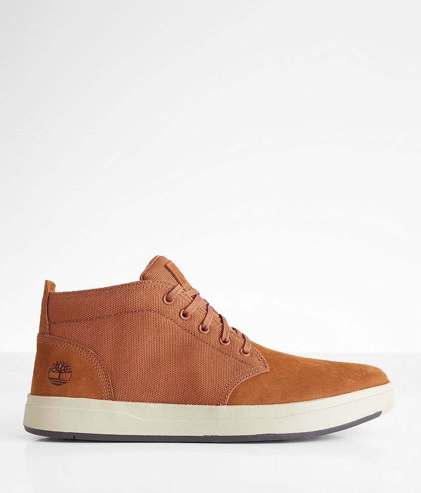 Timberland Davis Leather Chukka Shoe Men s Shoes in Rust Nubuck