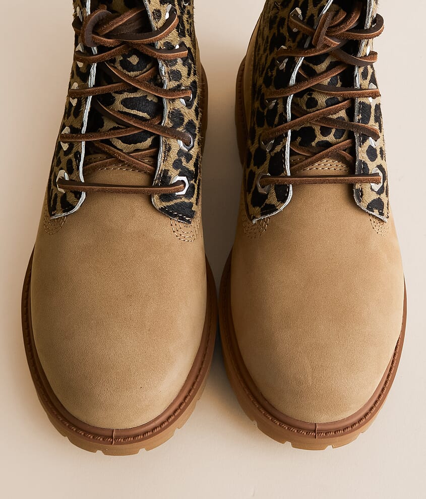 Premium Leopard Leather Boot