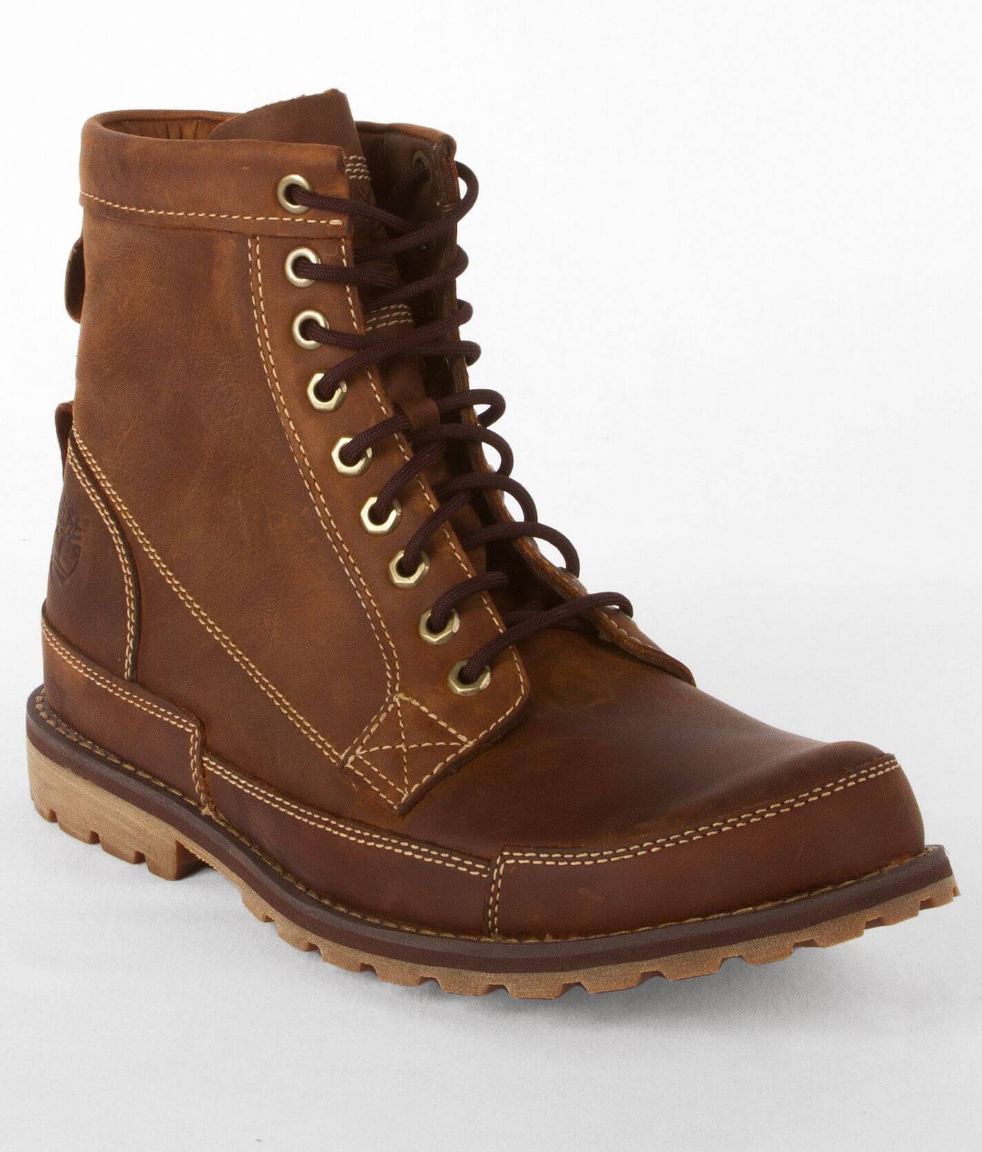 Timberland® Earthkeepers Leather Boot - Men's Shoes in Brown | Buckle