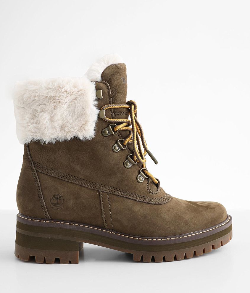 Timberland® Courmayeur Valley Leather Boot - Women's Shoes in Canteen ...