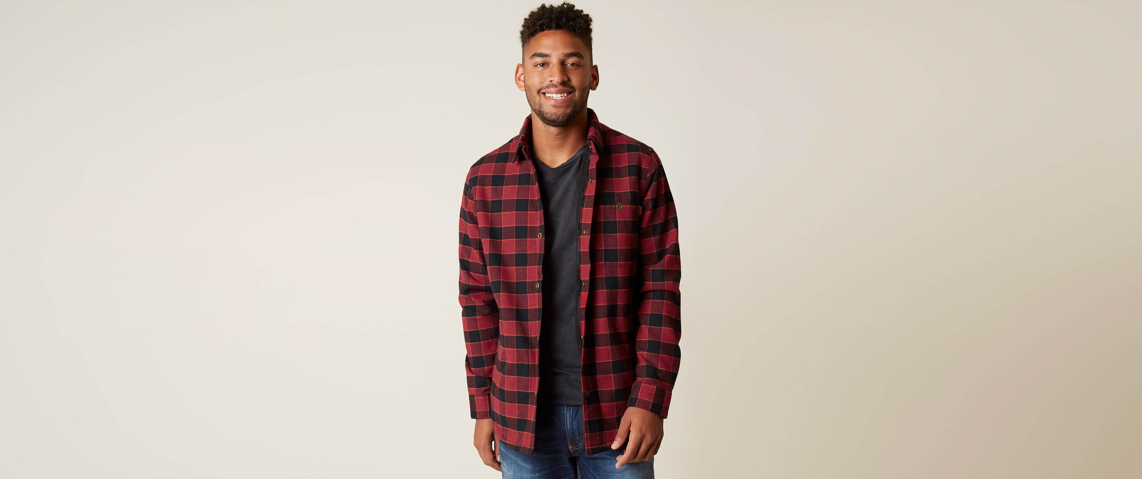 red plaid jacket mens
