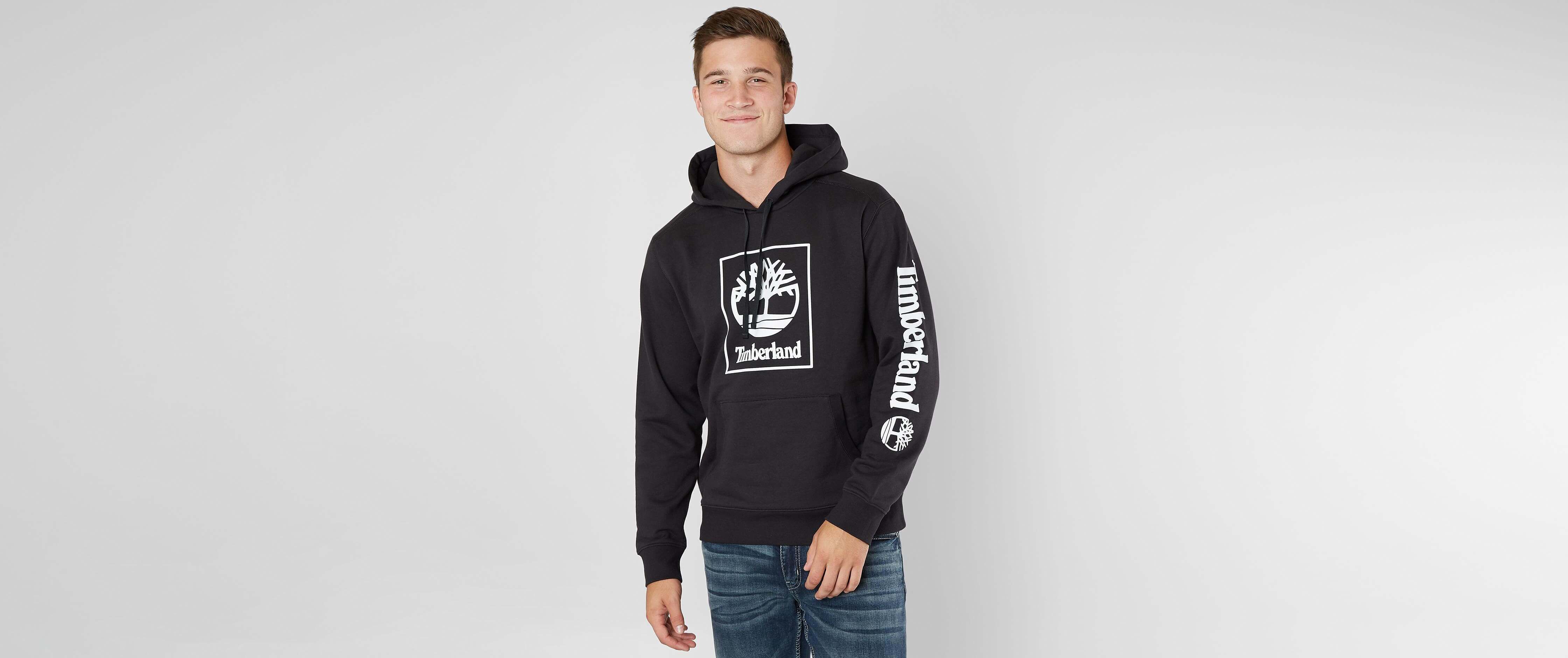 black timberland hoodie