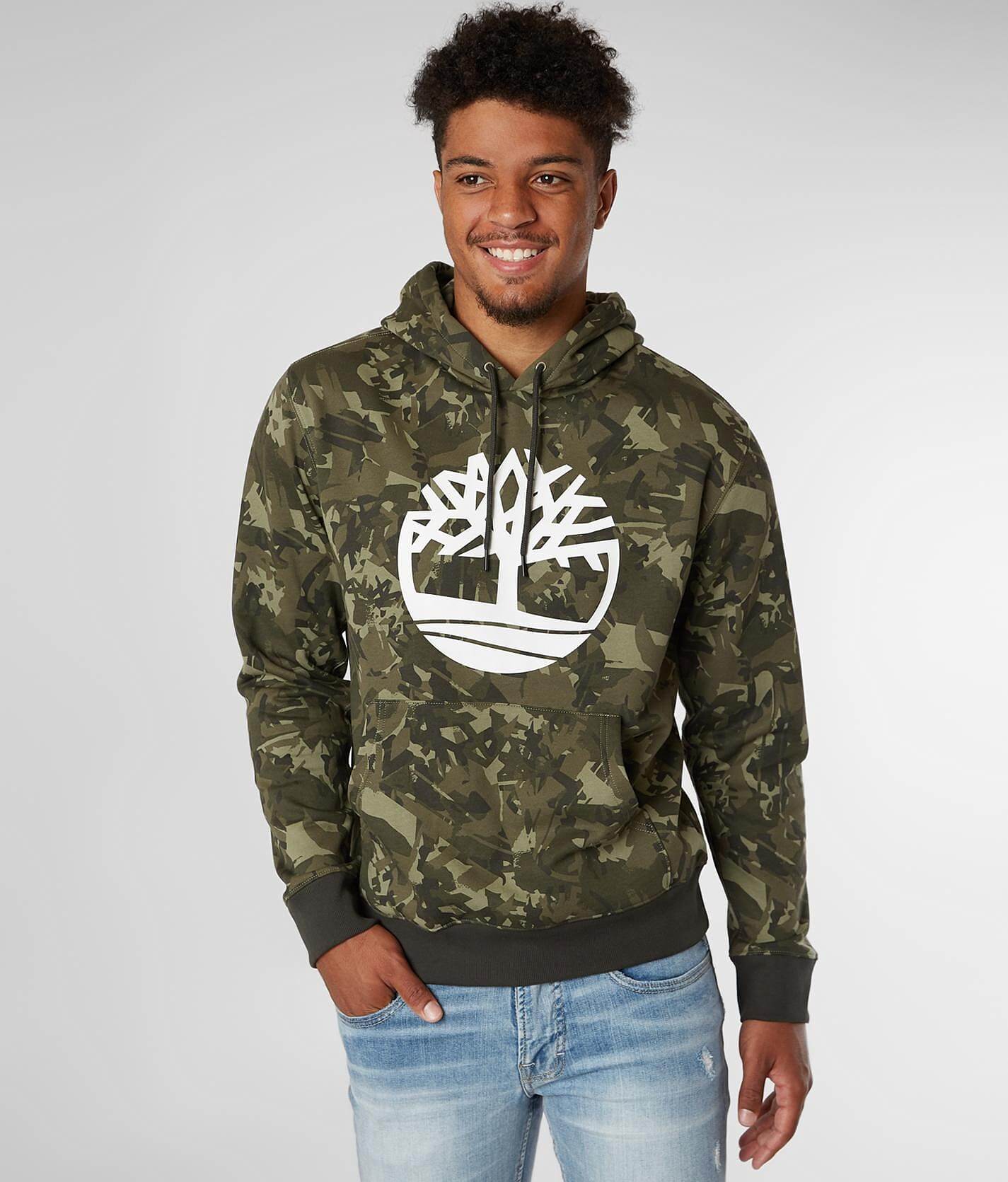 timberland camo hoodie