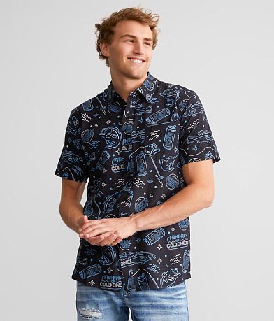 Tipsy Elves Busch Light® Fishing Shirt front view