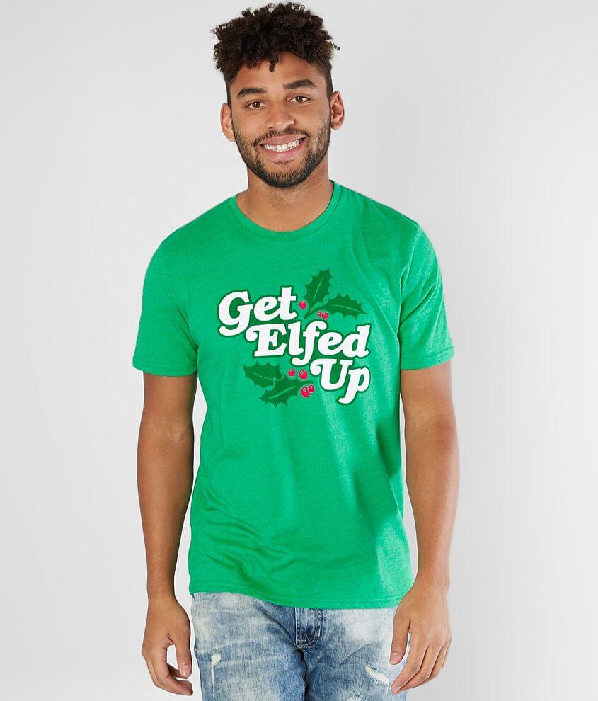 Tipsy Elves Get Elfed Up T-Shirt front view