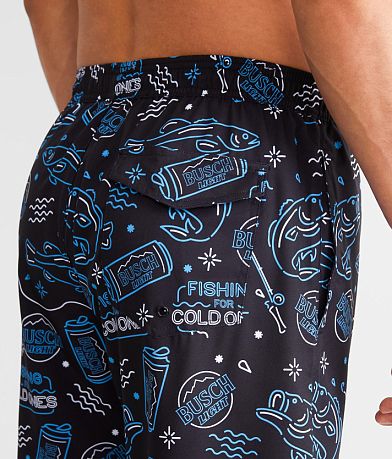 Tipsy Elves Busch Light&#174; Stretch Swim Trunks BACK_POCKET