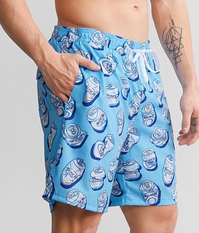 Tipsy Elves Busch Light&#174; Swim Trunks FULL_RIGHT_SIDE