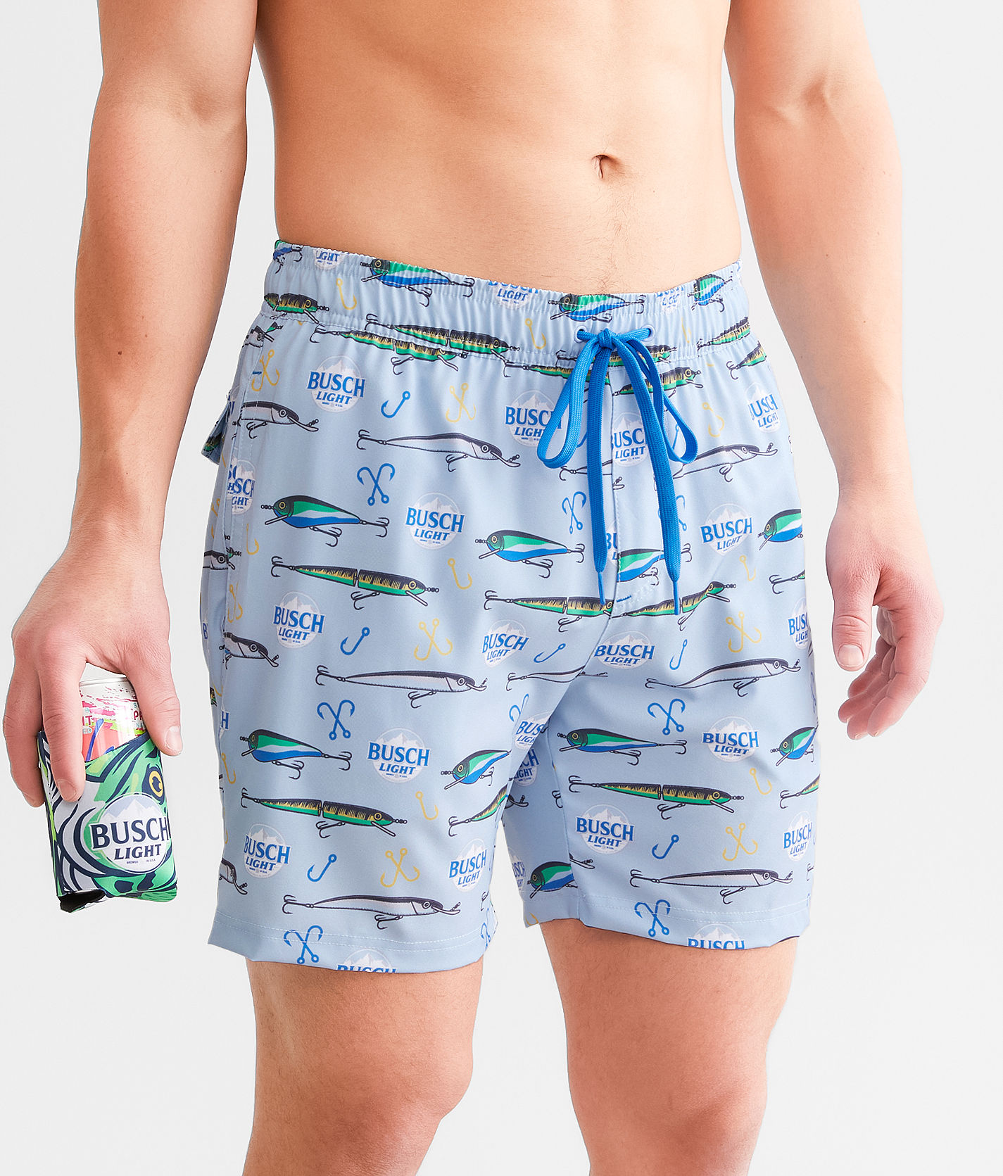 Tipsy Elves Swim Trunks - 7 inch Inseam Color Colombia