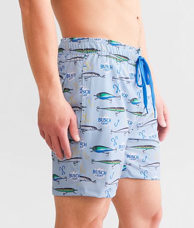Tipsy Elves Busch Light&#174; Fishing Swim Trunks FULL_RIGHT_SIDE