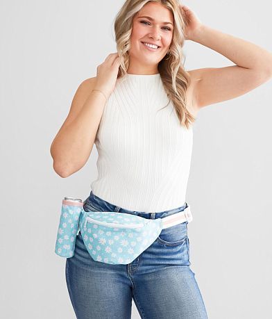 Tipsy Elves Daisy Print Fanny Pack misc detail 2 view