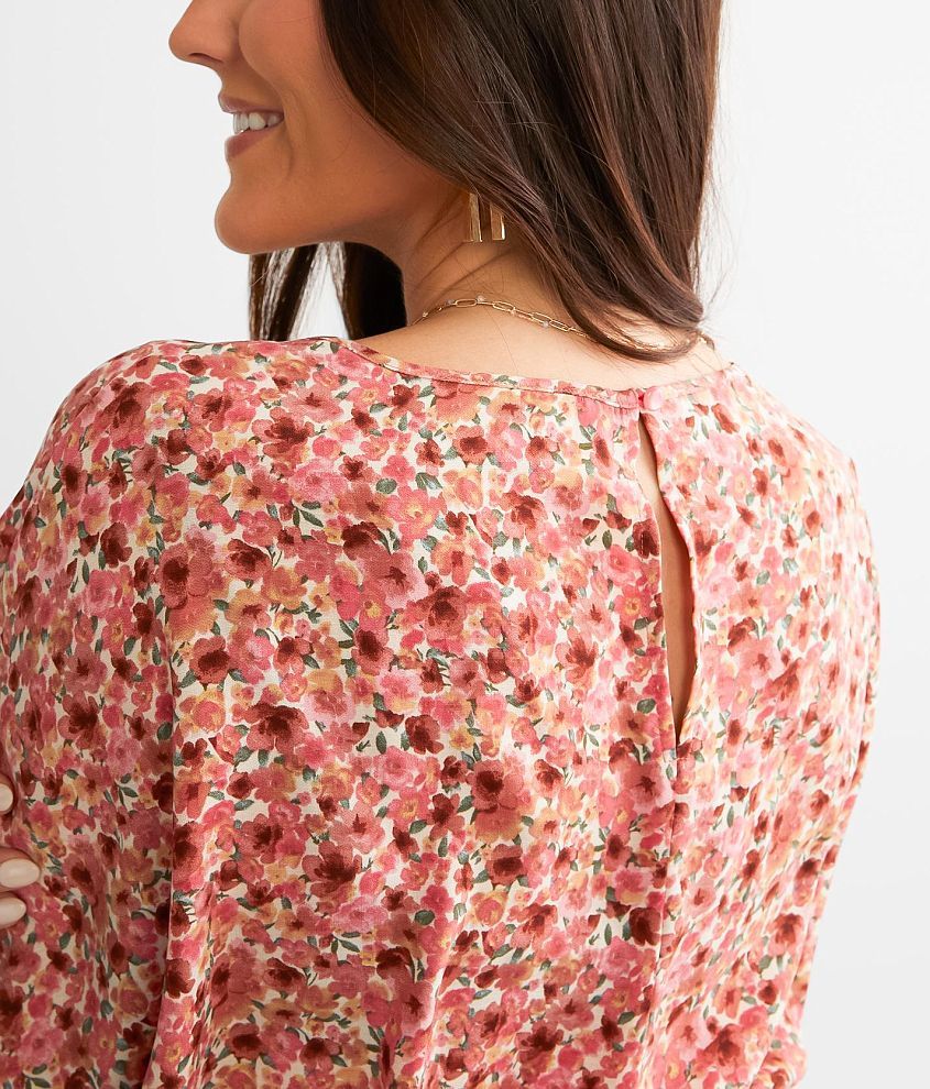 Floral Dolman Dress