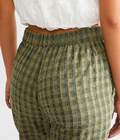 Willow &amp; Root Checkered Pant BACK_POCKET