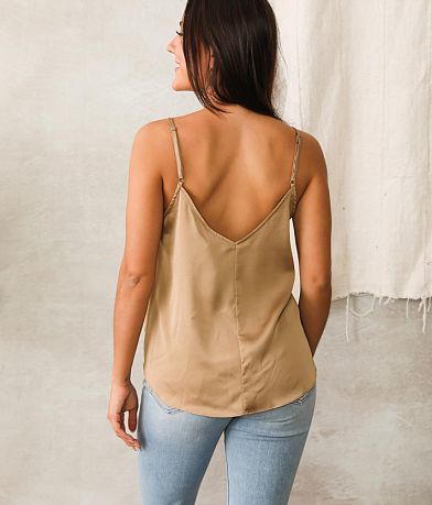 Willow &amp; Root Satin Tank Top BACK
