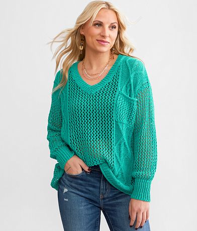 Lumiere French Terry Sweater front view