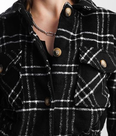 Timing Flannel Cropped Jacket MISC_DETAIL_1